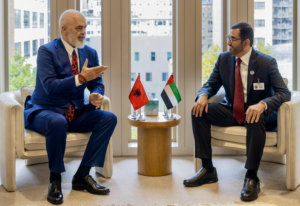 PM Edi Rama and Sultan Ahmed Al-Jaber